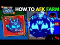  new   how to afk farm kitsune fruits   blox fruits