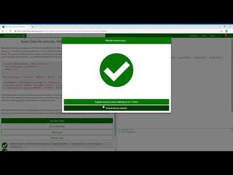 Basic Data Structures  Add Items Using splice   Learn freeCodeCamp6/20