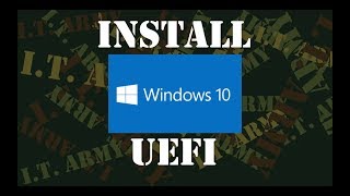 Install Windows 10 in UEFI Mode Resimi