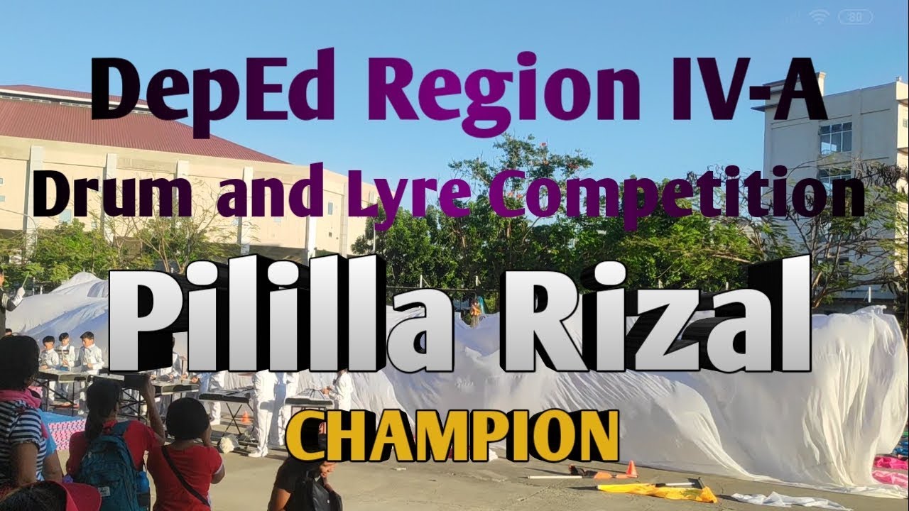 Regional Drum and Lyre Competition 2019 (Region IV-A CALABARZON) Pililla Rizal