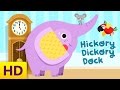 Hickory Dickory Dock - Children's Song with Lyrics - Cartoon Animation Rhymes & Songs for Children