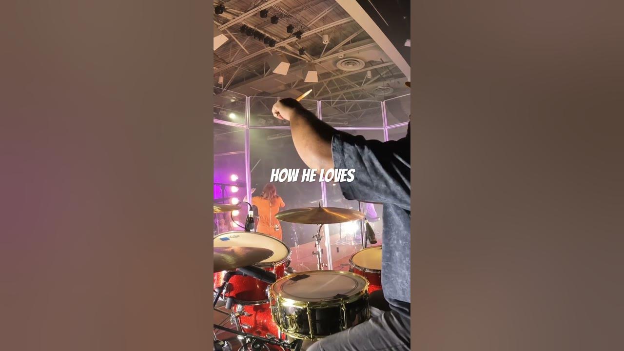 How He Loves - What song can you play every day? #worshipdrummer #kimwalker #howheloves #drumming