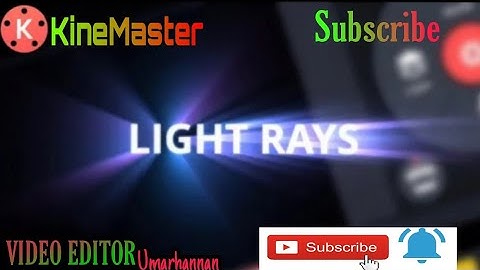 How to Make Light Ray Text Animation in kinemaster in Hindi | Hannan Editing |
