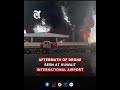 Aftermath of Drone Attack Seen at Kuwait International Airport