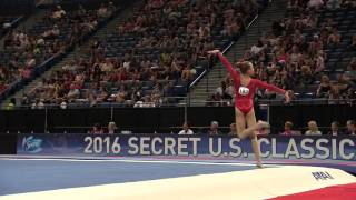 Cameron Machado - Floor Exercise - 2016 Secret U.S. Classic - Junior