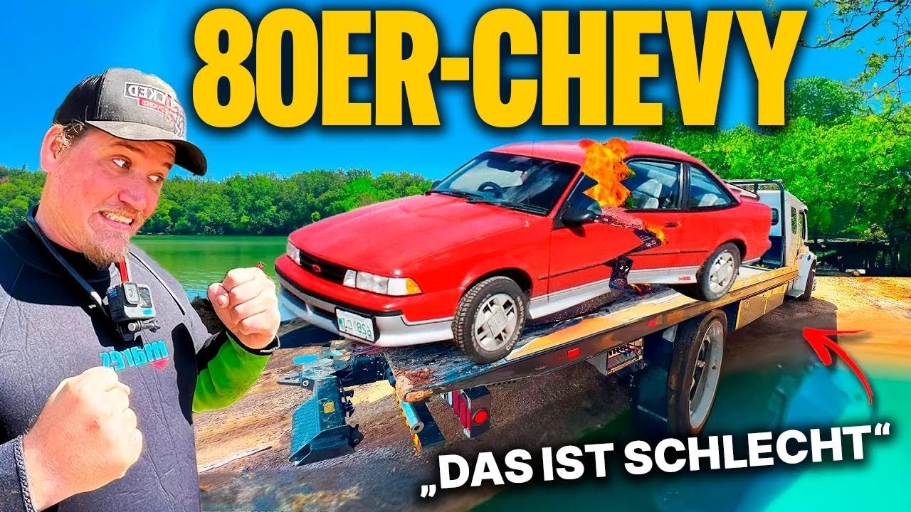 Chevy Cavalier aus den 80ern nach 30 Jahren unter Wasser geborgen – Unglaubliche Entdeckung!