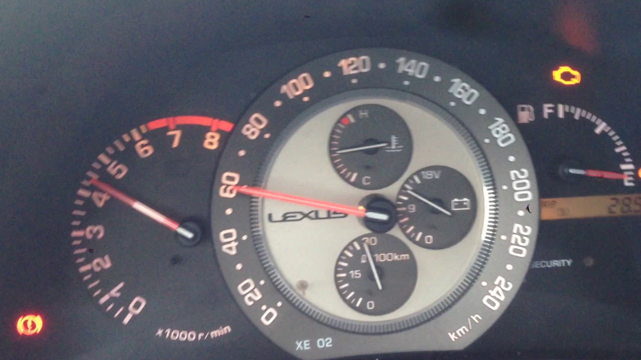 Lexus IS200 0-100 acceleration (Lightweight flywheel + remap) - YouTube