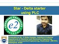 Star-Delta starter with PLC