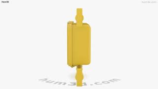 Walk/Don’t Walk Pedestrian Signal Single 3D model by 3DModels.org