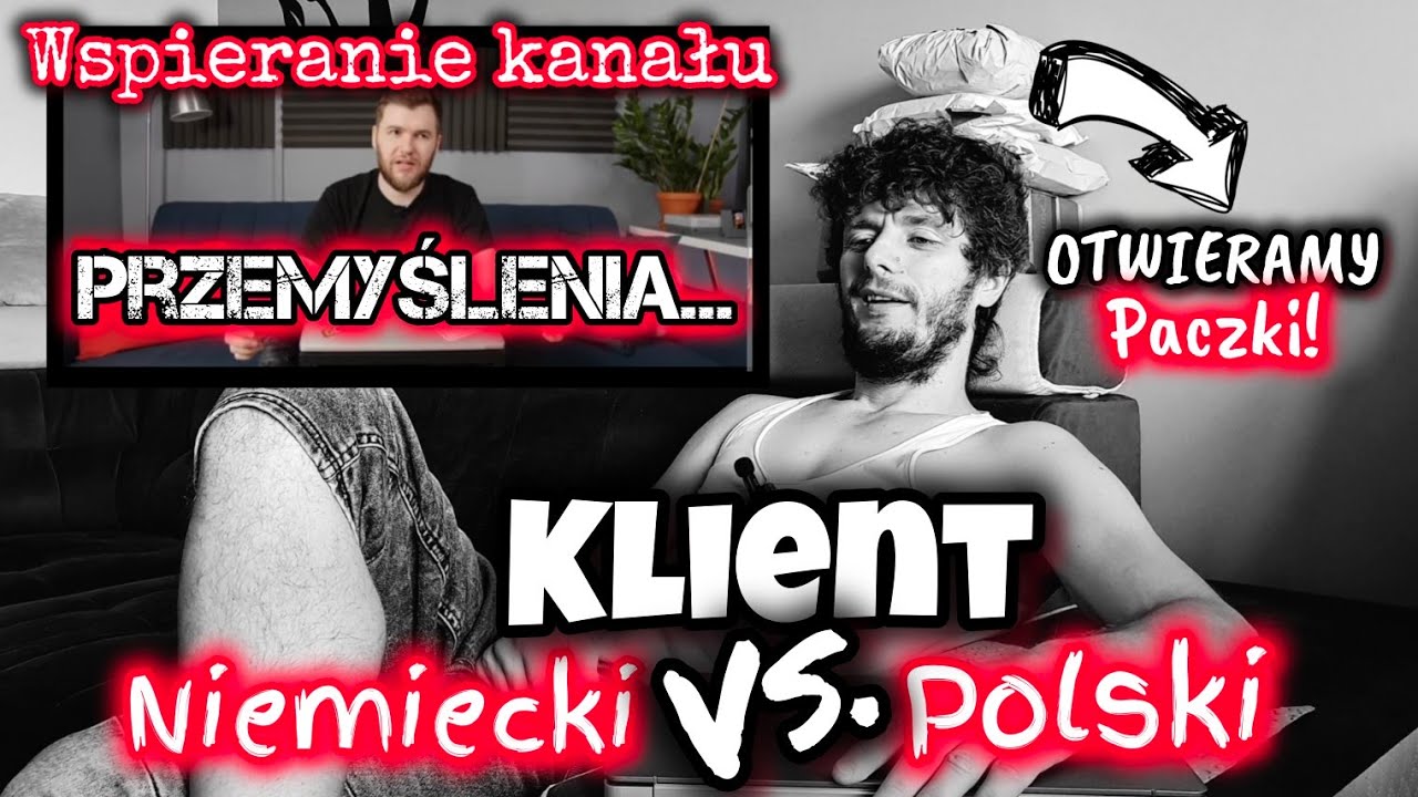 Klient Niemiecki vs. Polski. Paczki z grami Promo, Concorde B. Star. Wspieranie kanału przemyślenia.