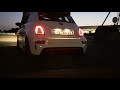 Abarth 595 Pista Record Monza Exhaust Sound / Part 2