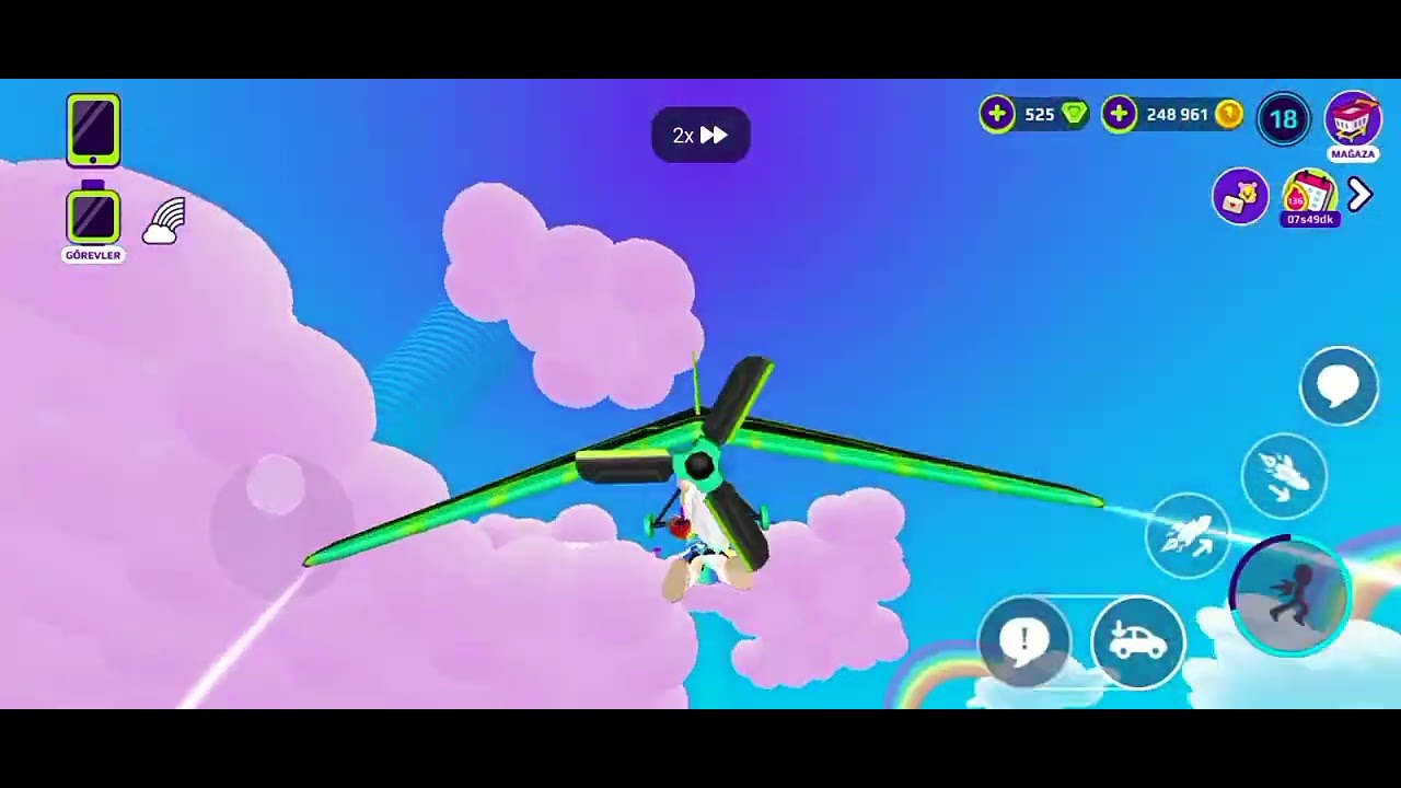 Bulutlar yok olana kadar uğraştım😵