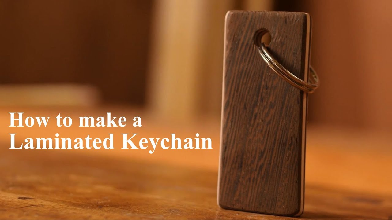 How to make a Laminated Keychain YouTube