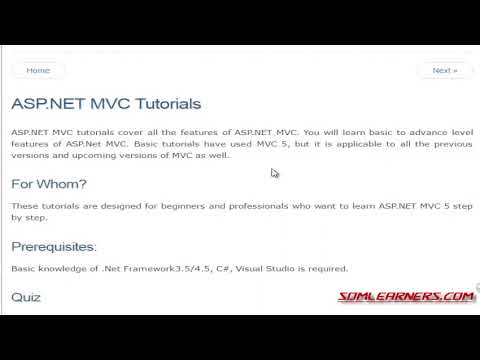 1. Barashada Hordhac Asp.Net Mvc 5  Intro