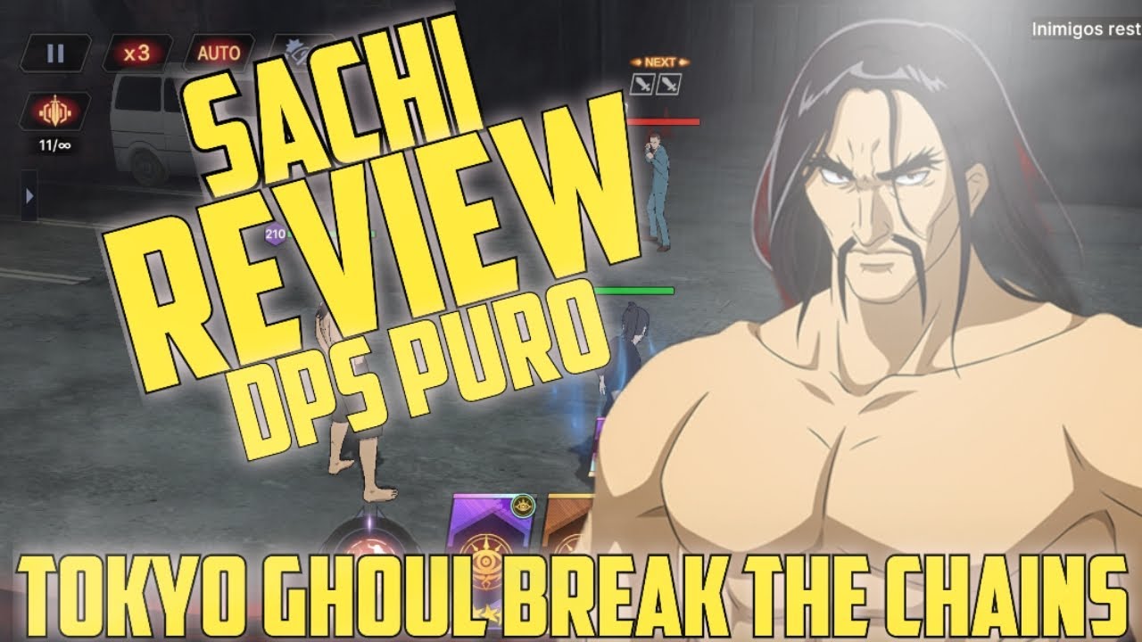 REVIEW DO SACHI em TOKYO GHOUL BREAK THE CHAINS YouTube