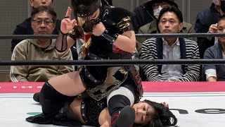 Japanese Women Wrestling Finishers part 37