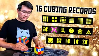 ALL OF MY OFFICIAL CUBING RECORDS (2023) 🏆