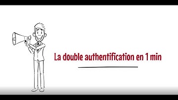 1 minute pour mieux comprendre le principe de la double authentification