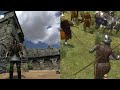 Mount &amp; Blade: Warband Battle – 100 Knights vs Army | Realistic Medieval Combat Gameplay🏕