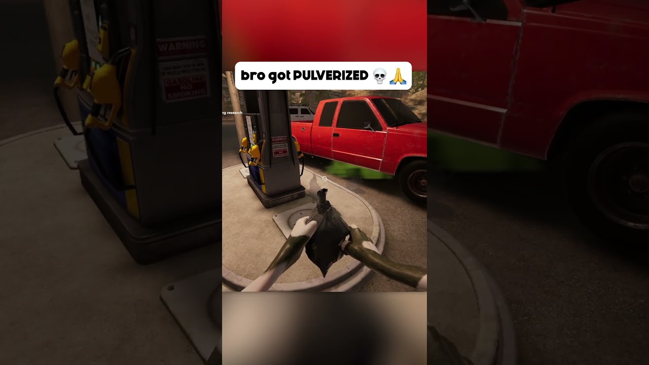 bro got PULVERIZED💀🙏 #roadsideresearch #funnymoments #gaming #newgame #indiegame