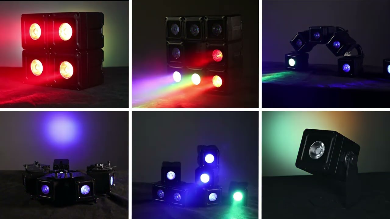 AB028 IP65 Battery Uplight | Modular Portable Event & Stage Lighting