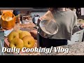 【カナダ暮らしと家庭料理🇨🇦】中学生お弁当作り/パンプキンスパイスラテ🎃/秋のパンプキンベーグル🥯🍂/ハーベストスープとチキンシーザーサラダ🥗エアフライヤーレシピ/ドリームカー納車🎁