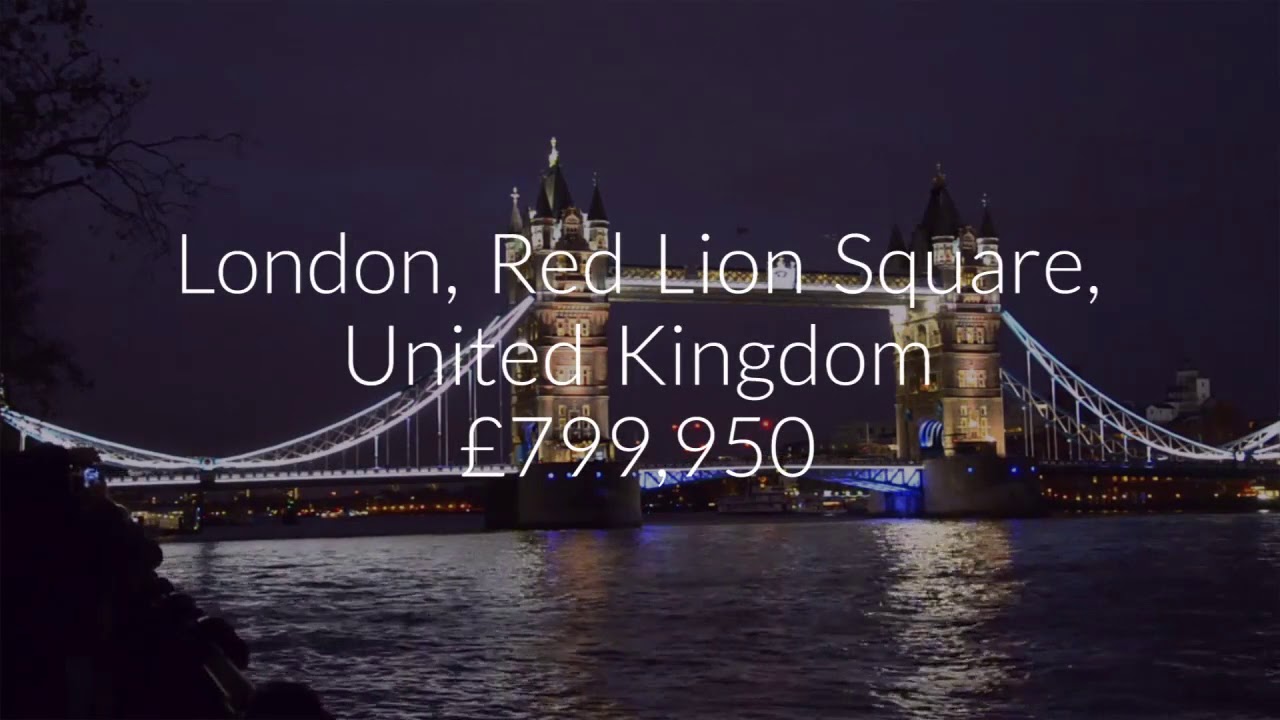 House for sale in London, Red Lion Square, £799,950