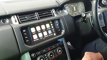 Range Rover Evoque Integrated Apple Carplay/Android Auto