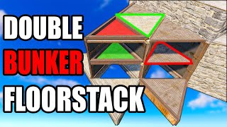 (NEW) Method DOUBLE FLOORSTACK BUNKER / Rust Base Design