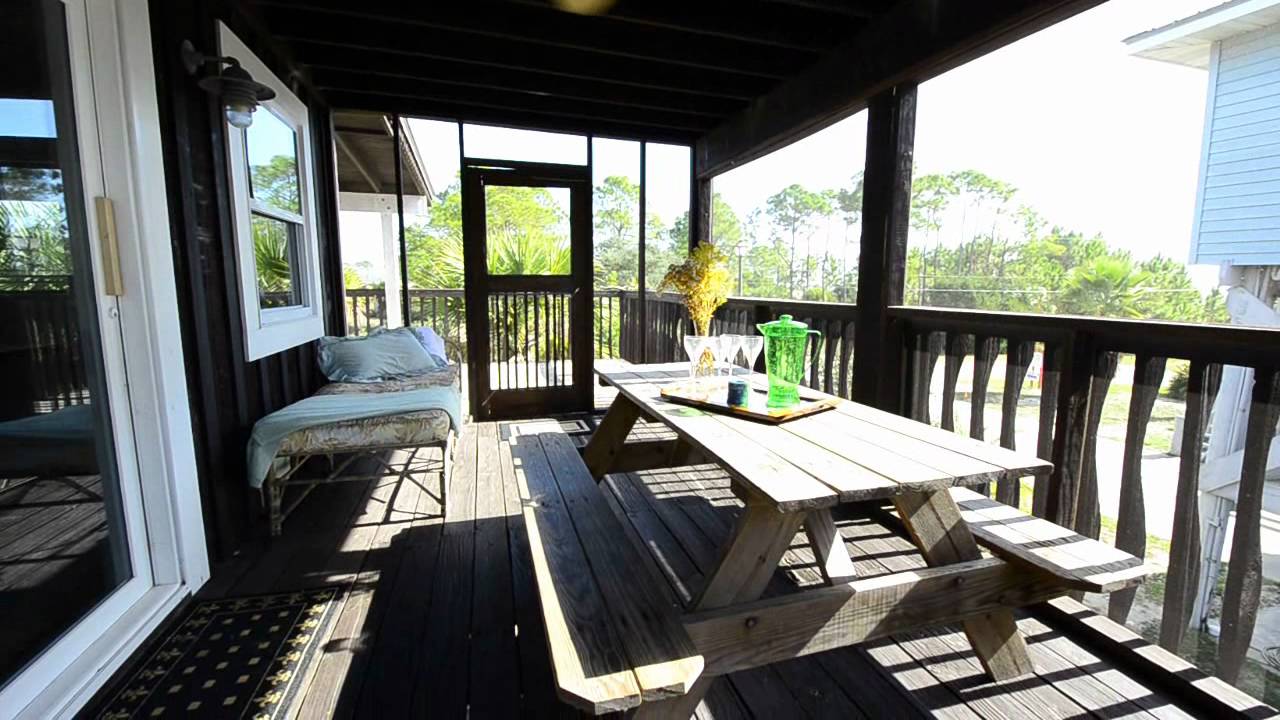 Indian Pass Florida 4BR Gulf View Vacation Rental Home, Funky Palms