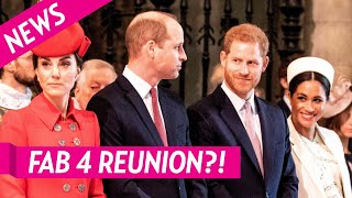 Could a Reunion Between Harry, Meghan, William and Kate Be Coming Soon?
