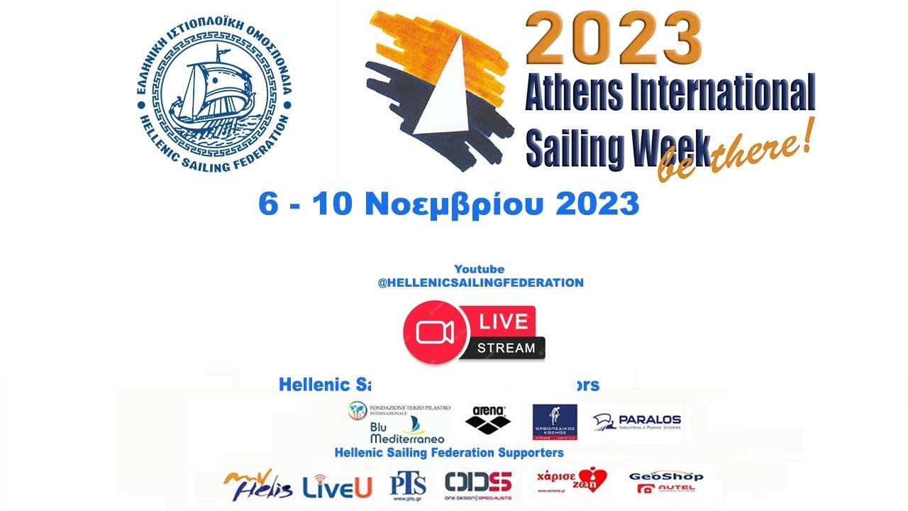 ⁣32nd Athens International Sailing Week 2023 - Hansa 303 Single & 2.4 MR