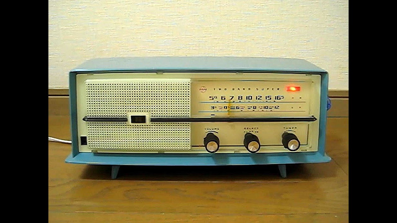 松下電器産業 ナショナル 真空管ラジオ DX-490 ｜覆面えるのブログ