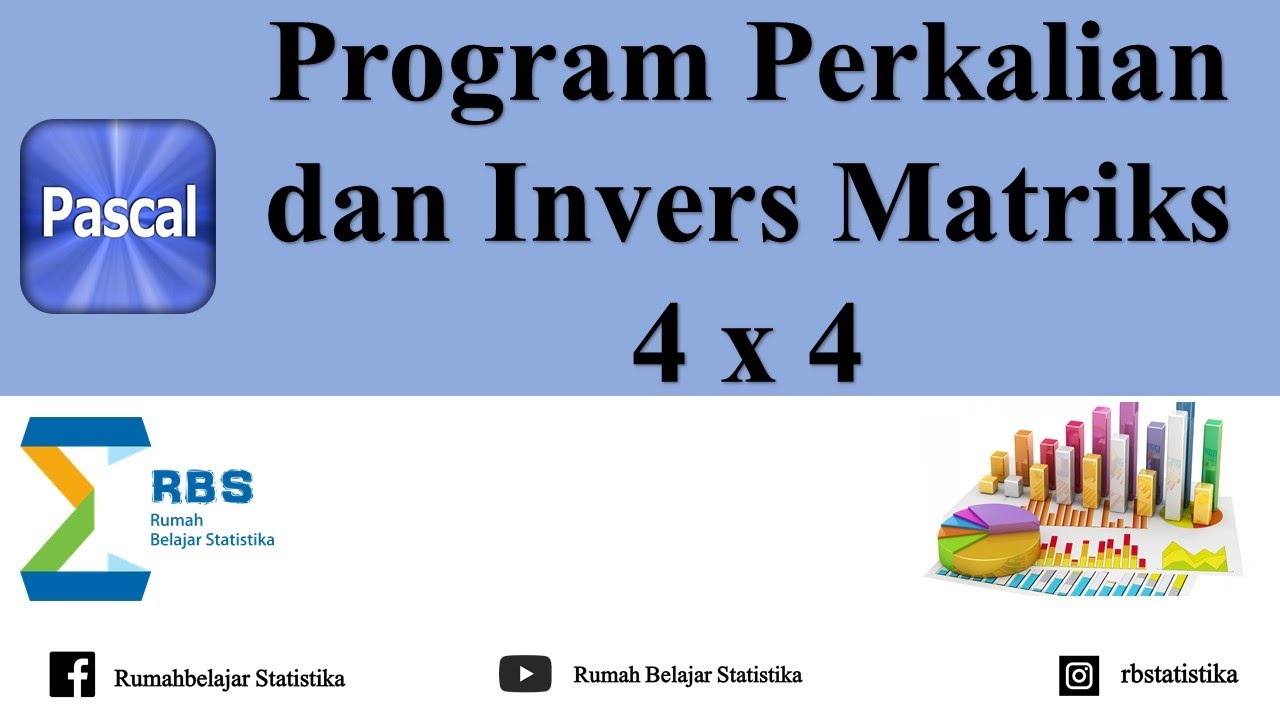 Turbo Pascal : Program Menghitung Perkalian dan Invers Matriks 4 x 4 ...