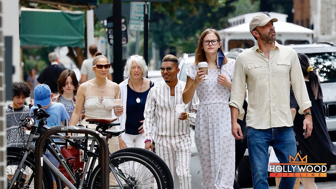 Ben Affleck & JLo with Family in Savannah ahead of Wedding Party