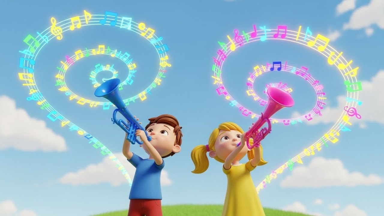 The Rainbow Drum Circle 🌈🥁 | Kids Song 2026 | Nursery Rhymes for Toddlers