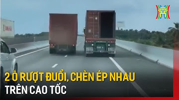 2 ô rượt đuổi, chèn ép nhau trên cao tốc | Tin tức
