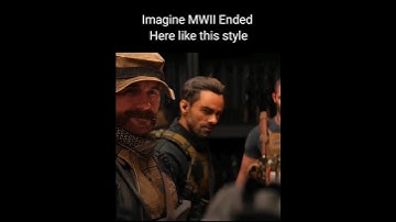 Imagine if MWII ended like this...