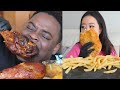 MUKBANGERS Eating OVERSIZED Food