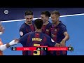 Resumen #PrimeraDivisiónFS Barça 4-1 Viña Albali Valdepeñas | Cuartos playoff -1er partido