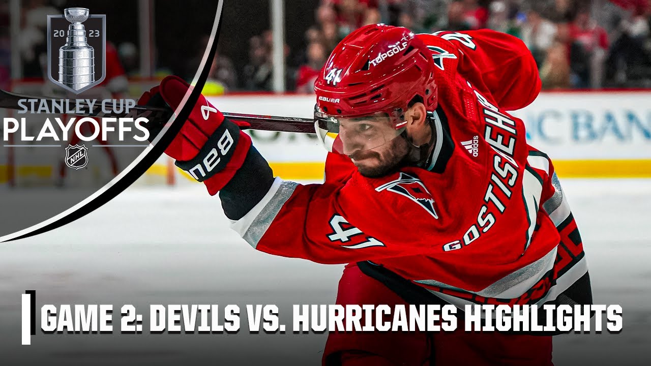 Images from Carolina Hurricanes' 6-1 victory over the New Jersey Devils