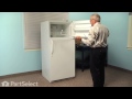 Replacing your Frigidaire Refrigerator Door Shelf Retainer Bar End Cap - Left Side
