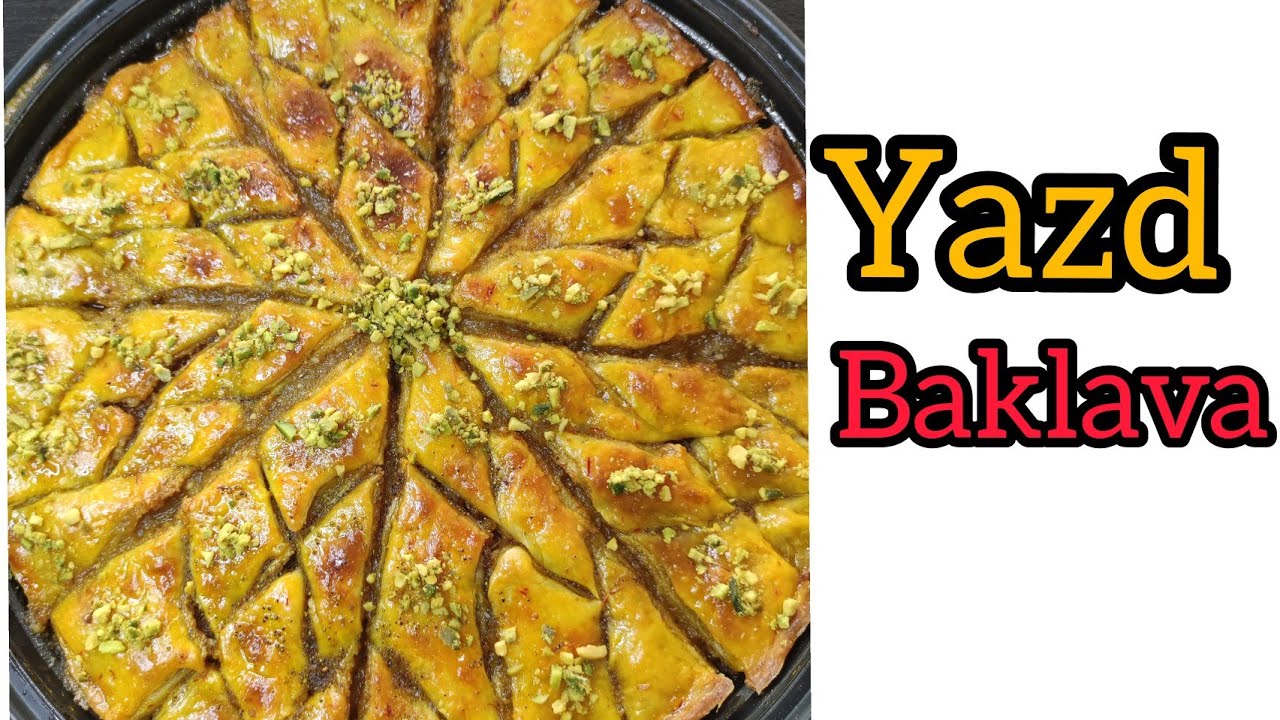 the-best-yazd-baklava-homemade-sweet-cooking-yazdbaklava-youtube