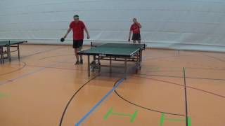 Bernd Meyer vs stoni Egloffsheim Bavarian Race 20170520 Tischtennis 7