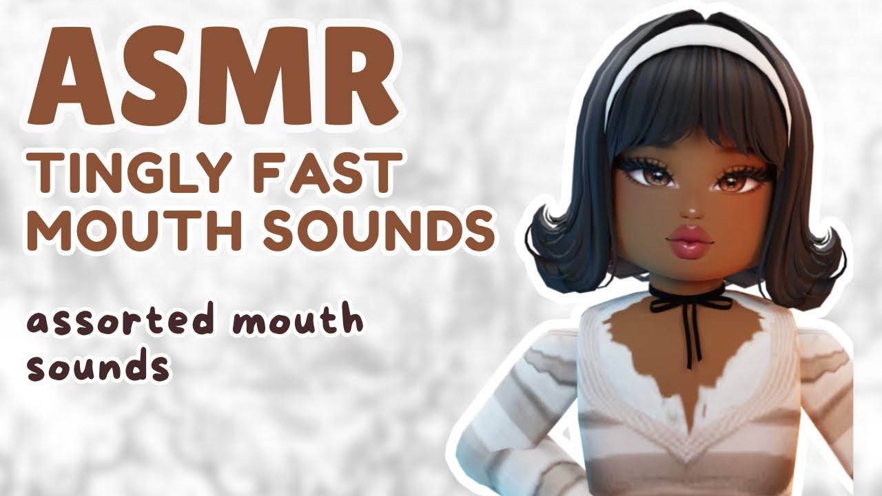 Roblox ASMR fast and aggressive mouth sounds 💨👄