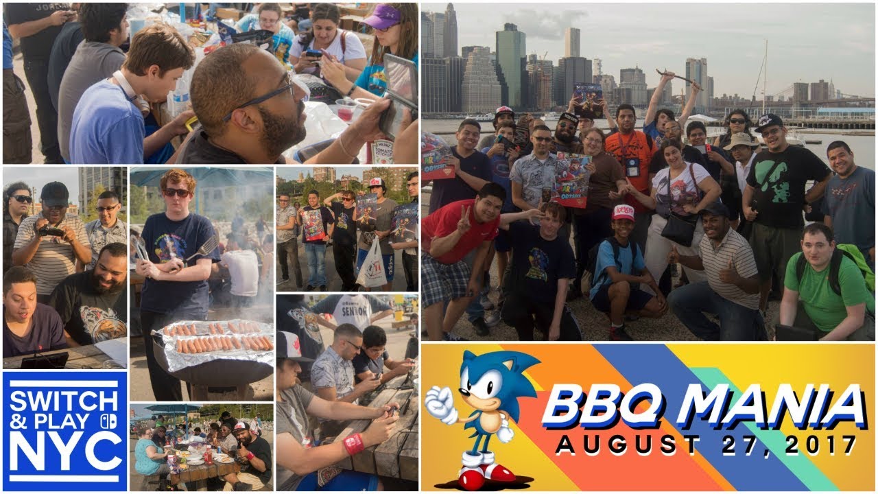 BBQ MANIA - Switch & Play NYC August Monthly Meetup - YouTube