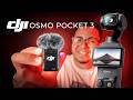 4k - ESSA E A MELHOR CAMERA DE 2026! - DJI Osmo Pocket 3 Creator Combo Unboxing e Teste