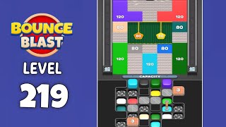 Bounce Blast level 219 solution