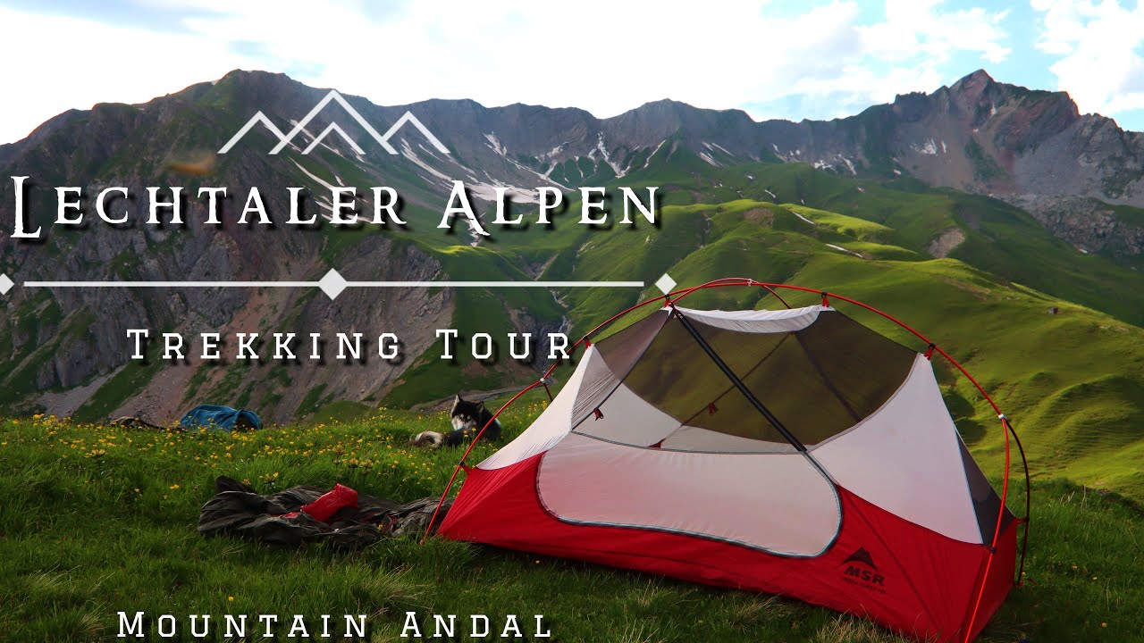 Trekkingtour durch die Lechtaler Alpen I Mit Zelt und Husky