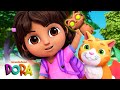 Play Hide and Seek with Dora and Lucky the Kitty! 😺 Full Scene | Dora & Friends